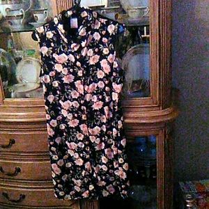 Botton up Floral dress